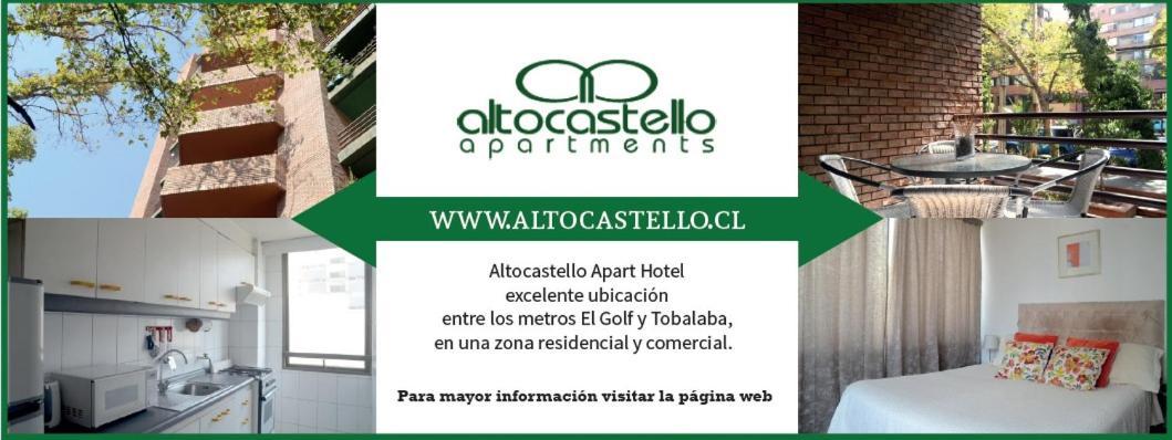 Altocastello Apartments Santiago Exterior foto